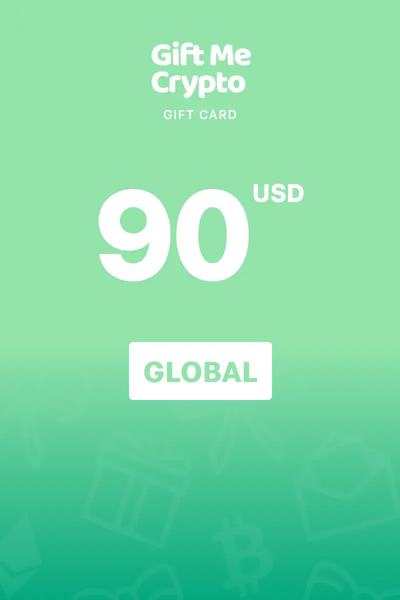 Gift Me Crypto (LTC) 90 USD Gift Card (Global) - Digital Key