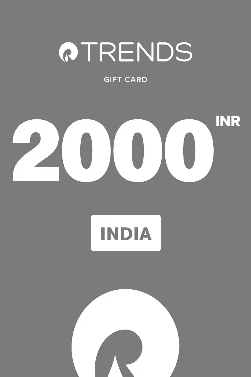 Reliance Trends 2000 INR Gift Card (India) - Digital Key