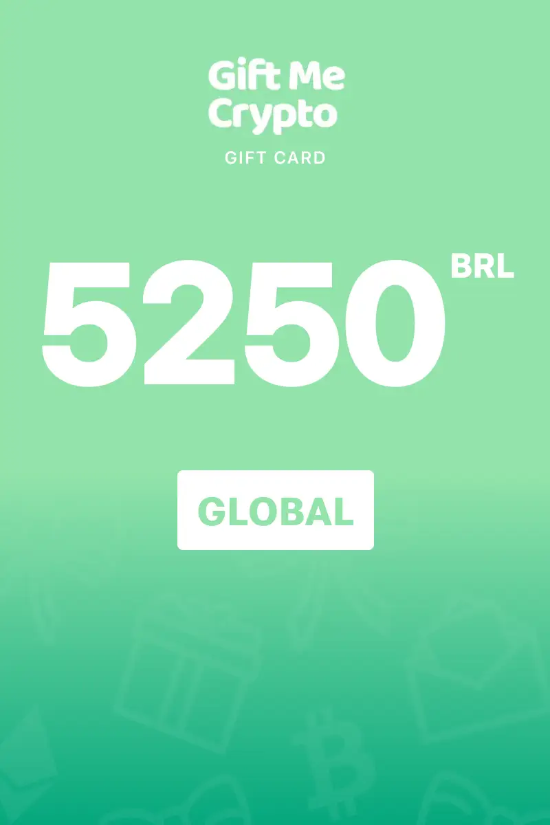 Gift Me Crypto 5250 BRL Gift Card (Global) - Digital Key