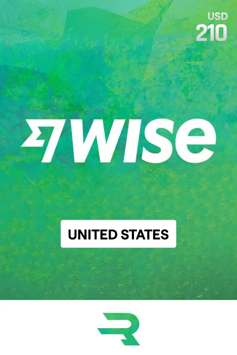 Rewarble Wise 210 USD Gift Card (United States) - Rewarble - Digital Key