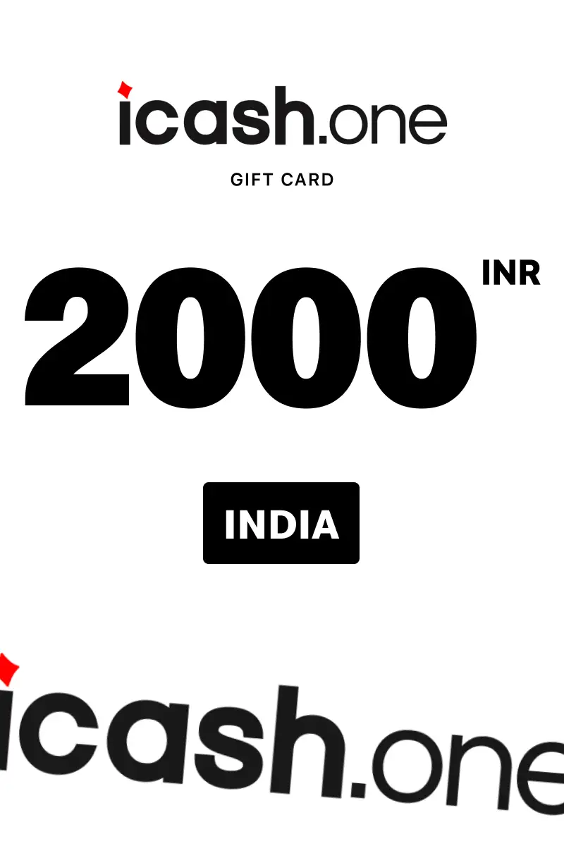 iCash.one 2000 INR Gift Card (India) - Digital Key