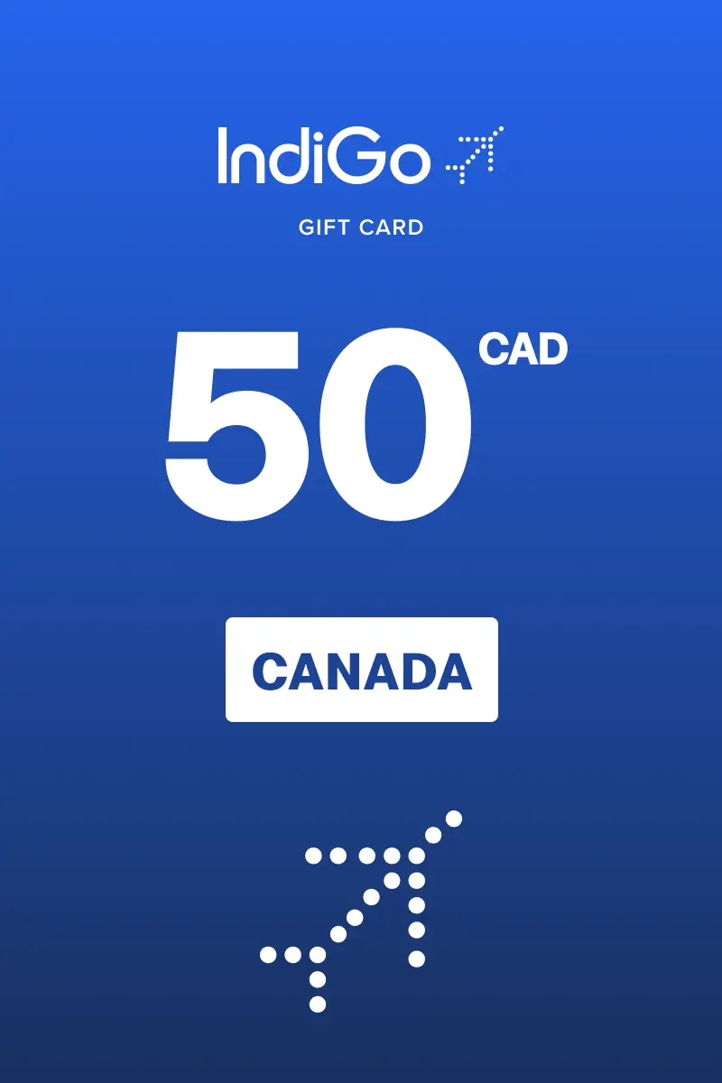 Indigo 50 CAD Gift Card (Canada) - Digital Key