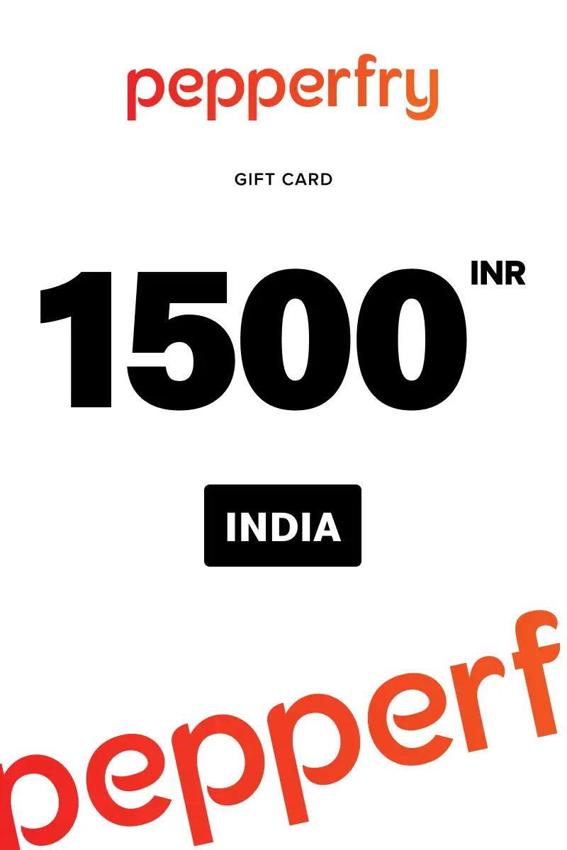 Pepperfry 1500 INR Gift Card (India) - Digital Key
