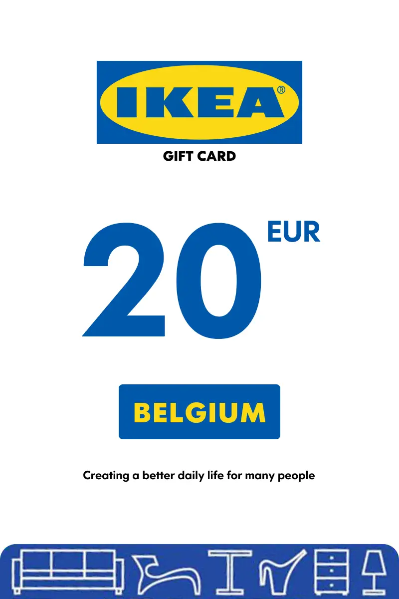 IKEA 20 EUR Gift Card (Belgium) - Digital Key