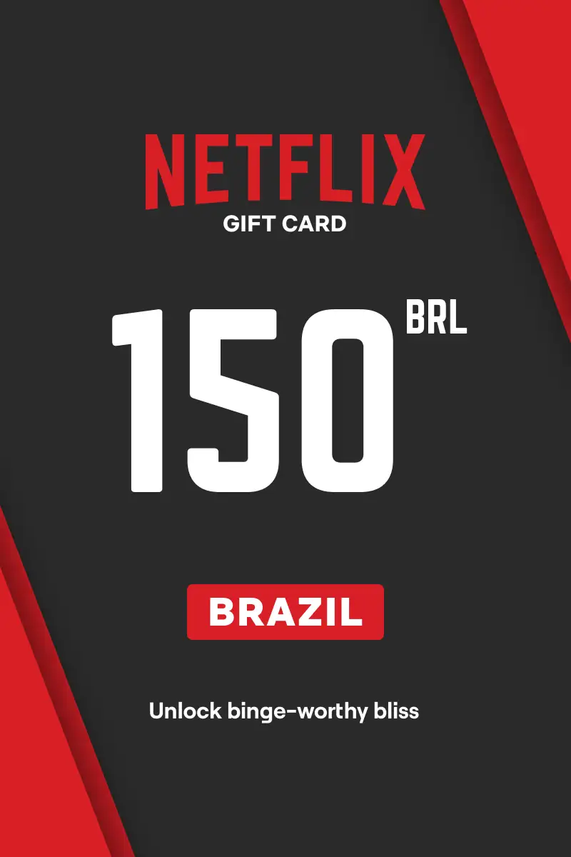 Netflix 150 BRL Gift Card (Brazil) - Digital Key