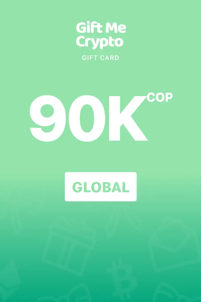 Gift Me Crypto 90000 COP Gift Card (Global) - Digital Key