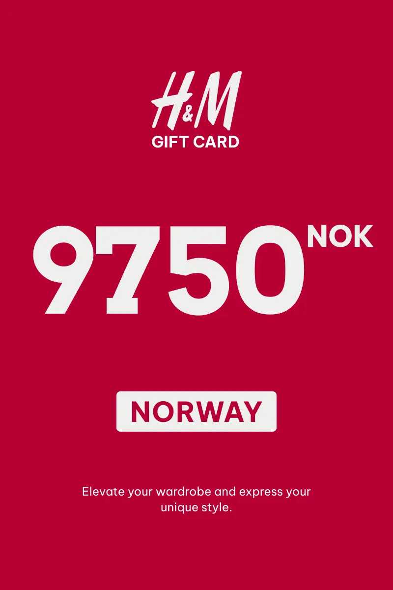 HandM 9750 NOK Gift Card (Norway) - Digital Key