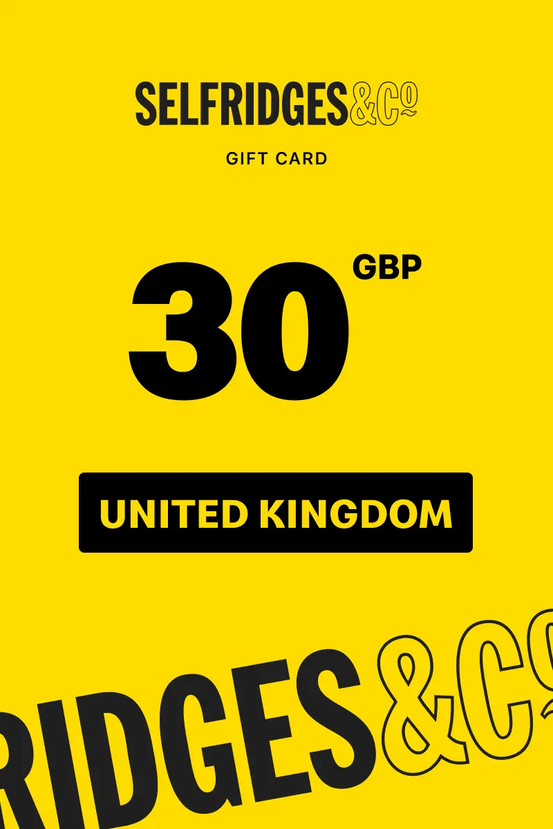 Selfridges 30 GBP Gift Card (United Kingdom) - Digital Key