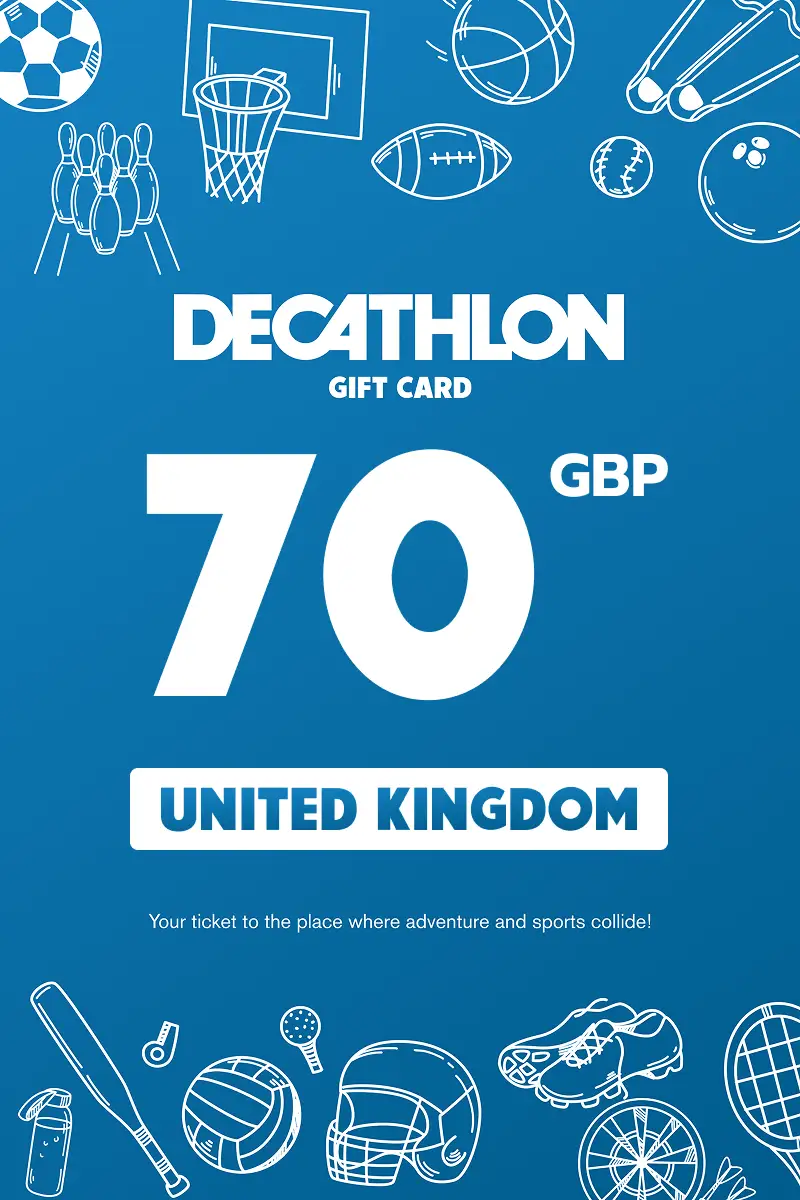 Decathlon 70 GBP Gift Card (United Kingdom) - Digital Key