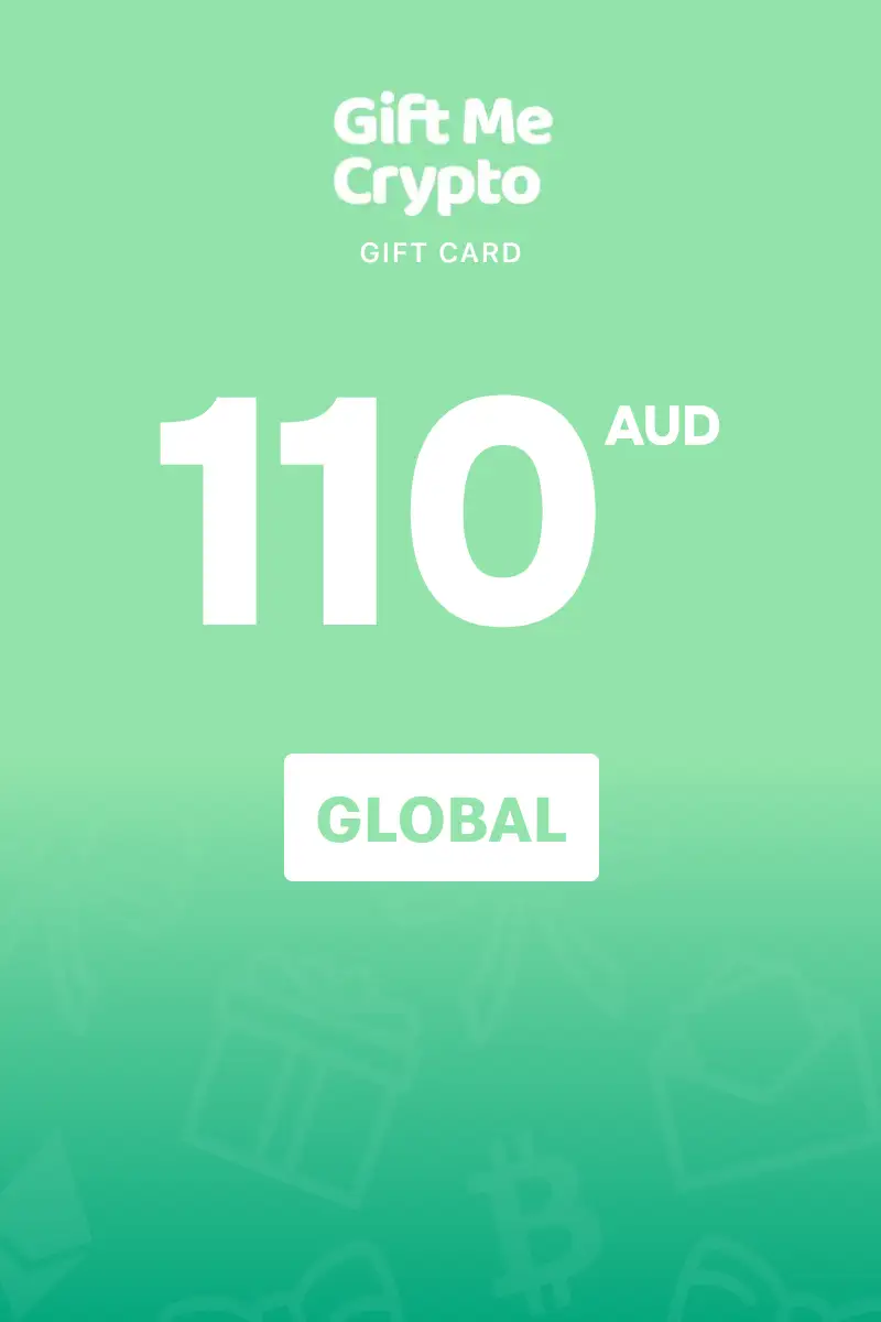 Gift Me Crypto 110 AUD Gift Card (Global) - Digital Key