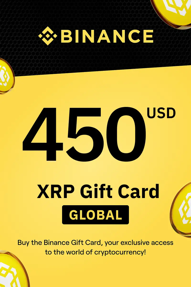 Binance (XRP) 450 USD Gift Card (Global) - Digital Key