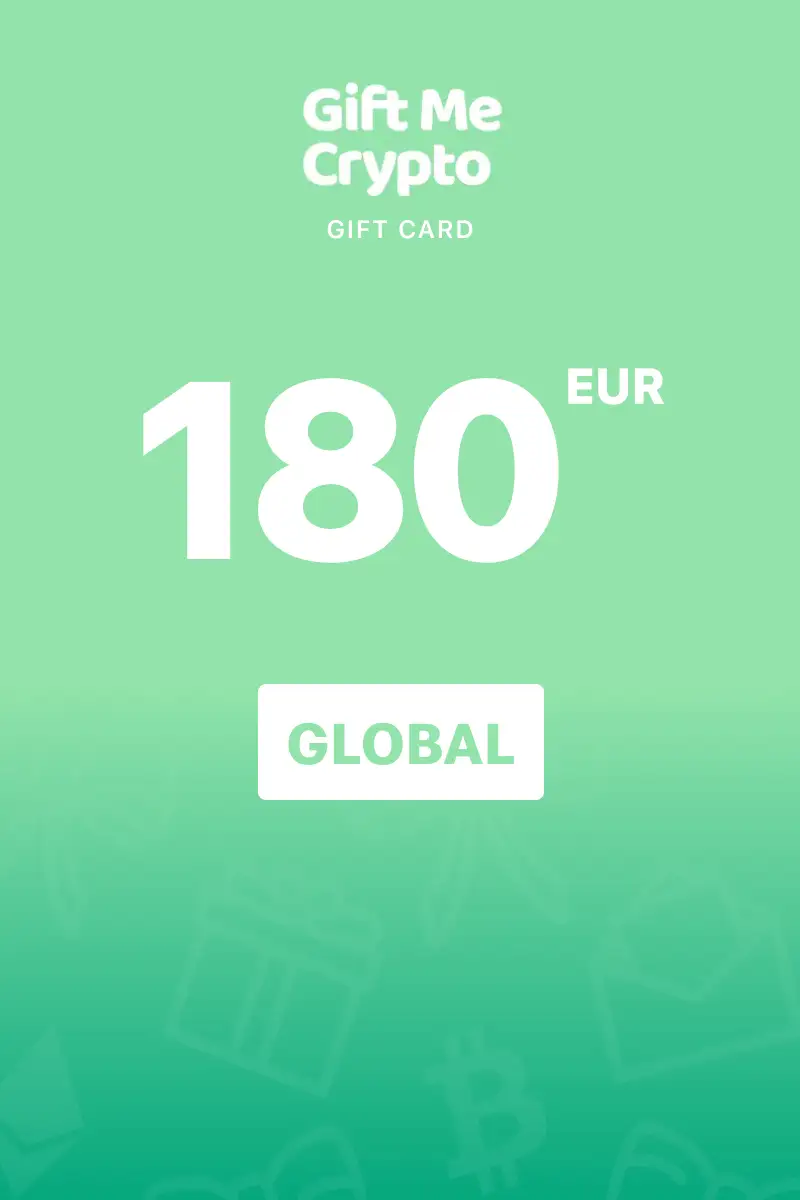 Gift Me Crypto 180 EUR Gift Card (Global) - Digital Key