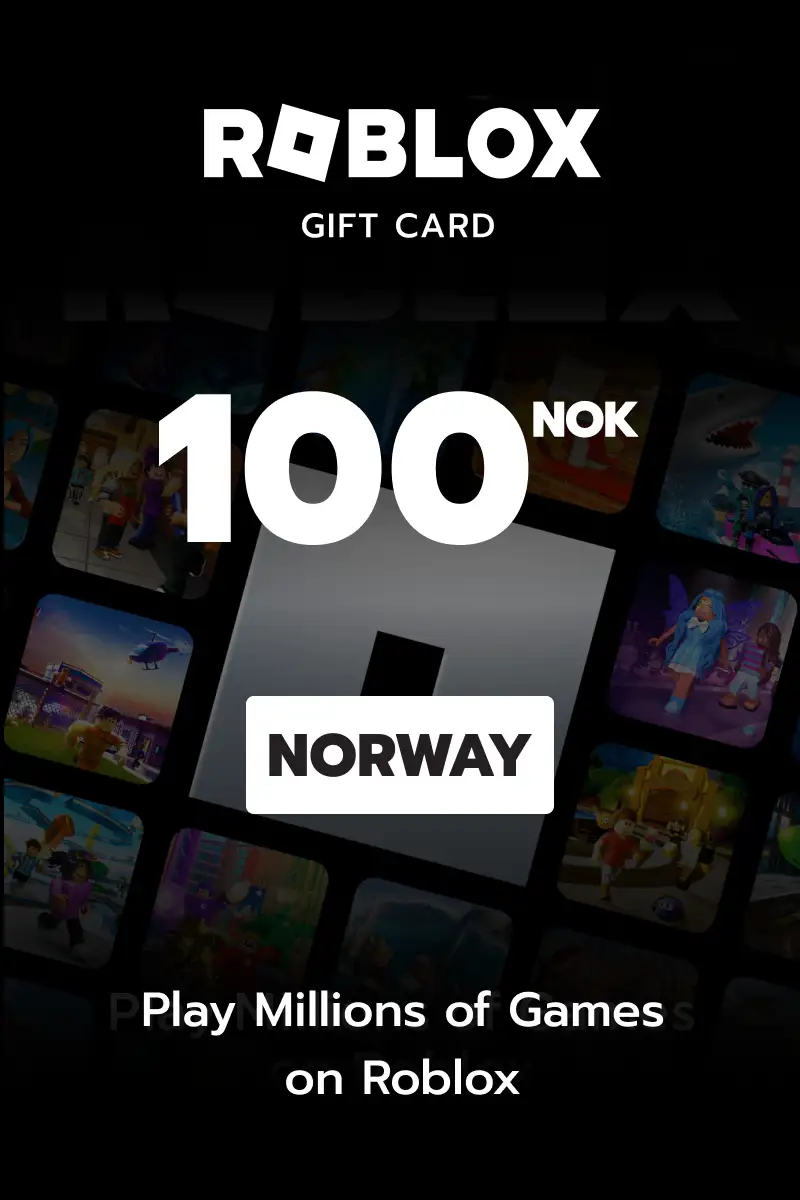 Roblox 100 NOK Gift Card (Norway) - Digital Key