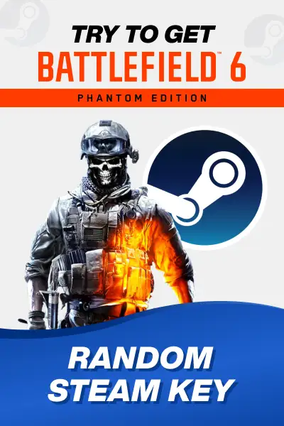Try to Get Battlefield 6 - Phantom Edition - Random 1 Key (Global) (PC) - Steam - Digital Key