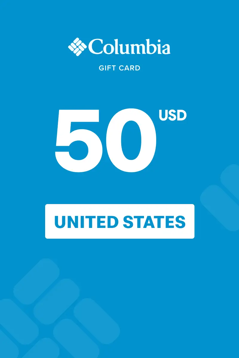 Columbia Sportswear 50 USD Gift Card (United States) - Digital Key