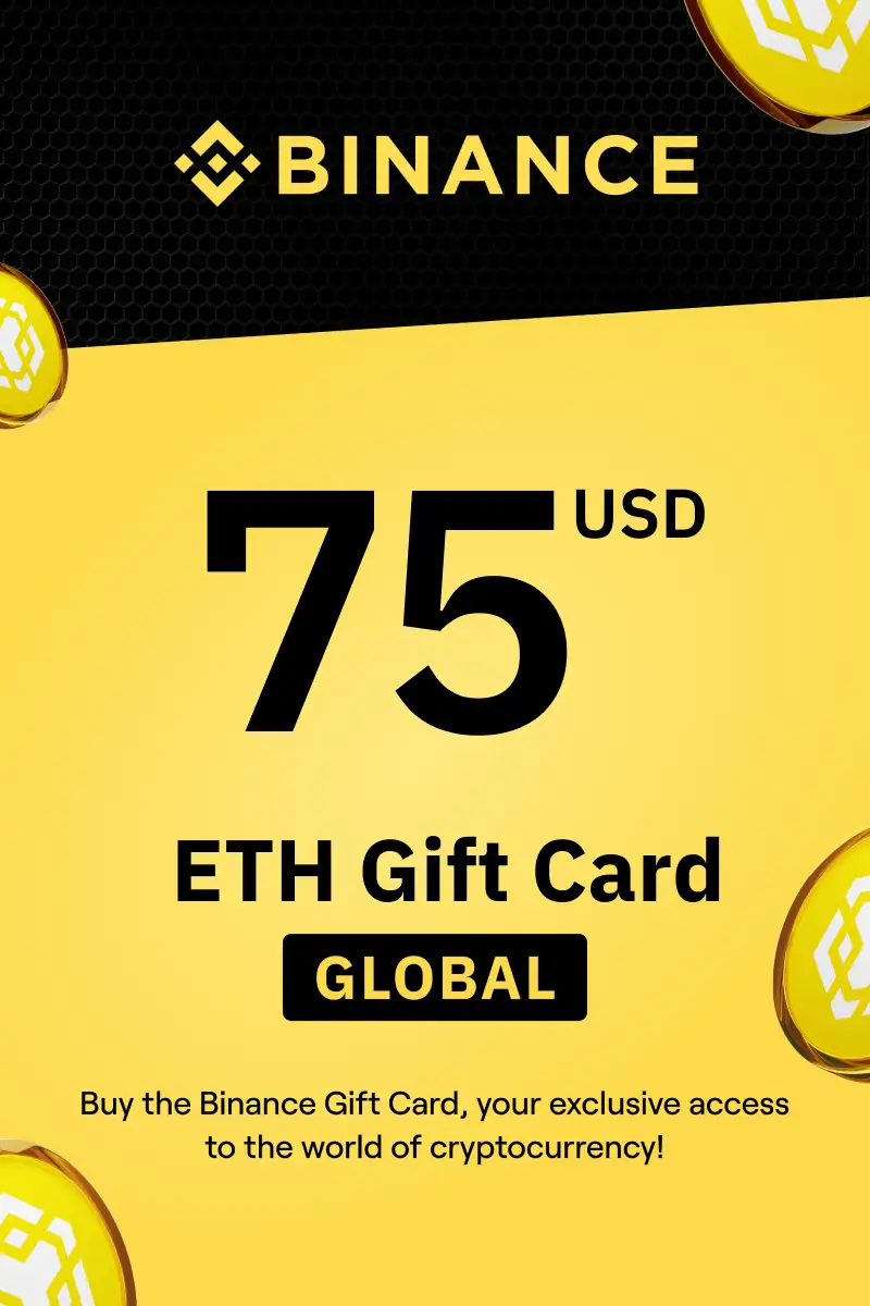 Binance (ETH) 75 USD Gift Card (Global) - Digital Key