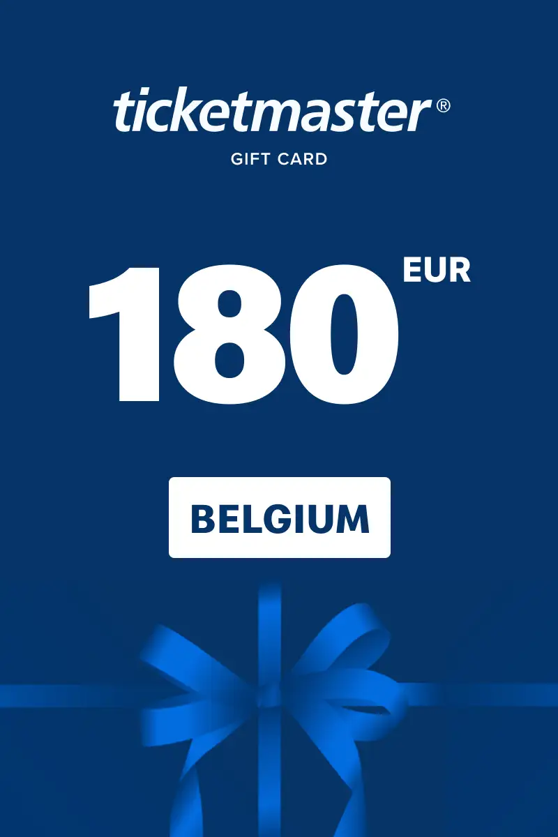 Ticketmaster 180 EUR Gift Card (Belgium) - Digital Key