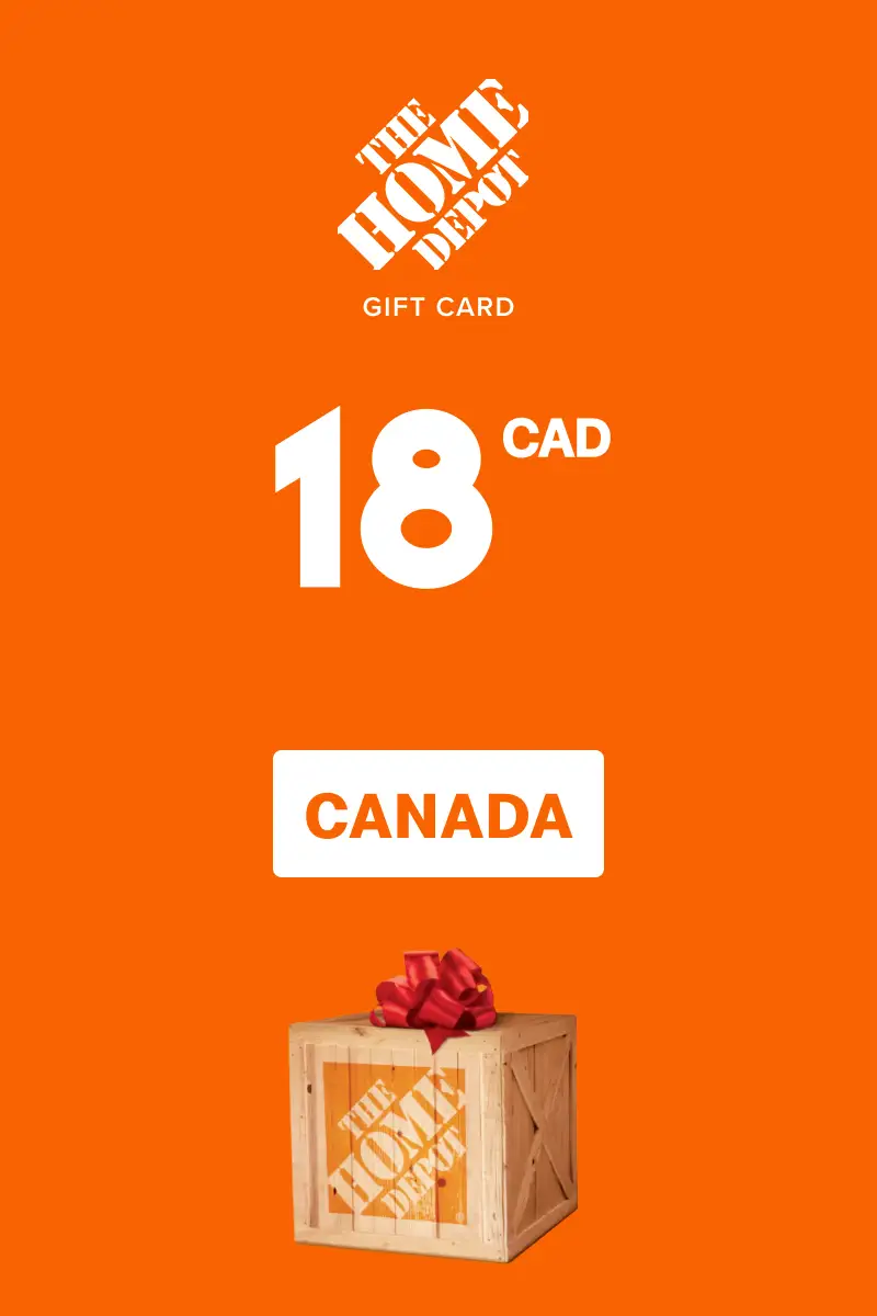 Home Depot 18 CAD Gift Card (Canada) - Digital Key