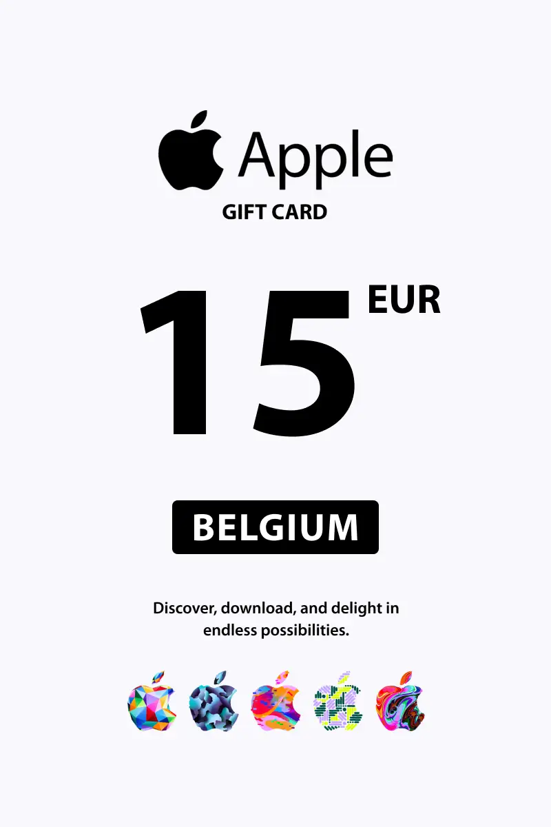 Apple 15 EUR Gift Card (Belgium) - Digital Key