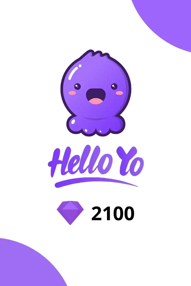 Hello Yo 4200 Diamonds Gift Card (Global) - Digital Key