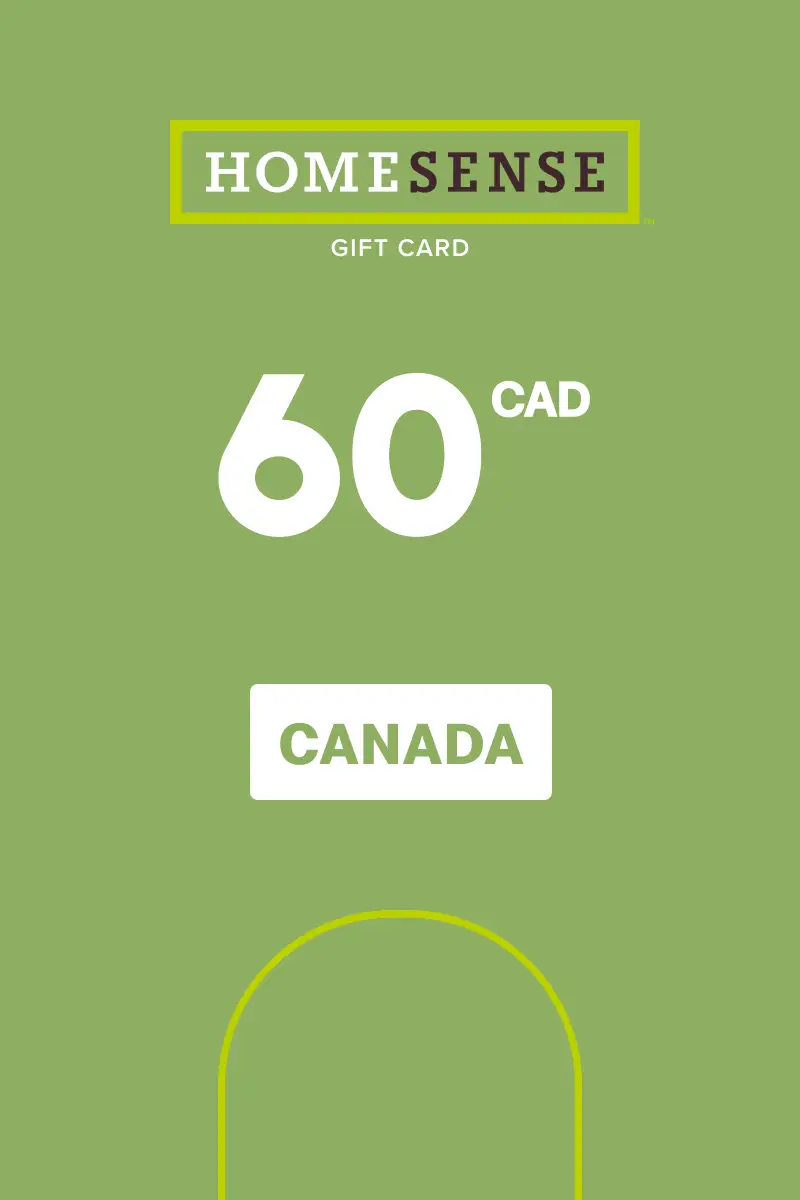 Homesense 60 CAD Gift Card (Canada) - Digital Key