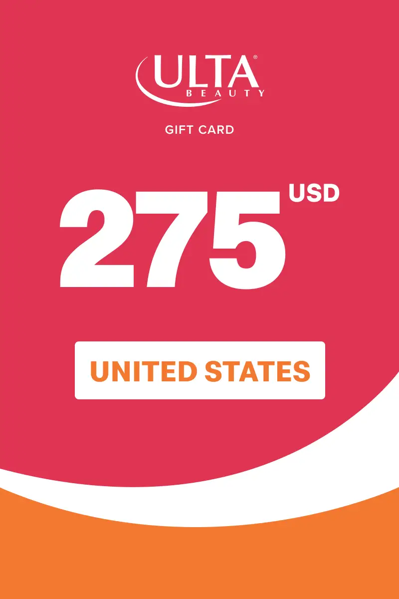 Ulta Beauty 275 USD Gift Card (United States) - Digital Key