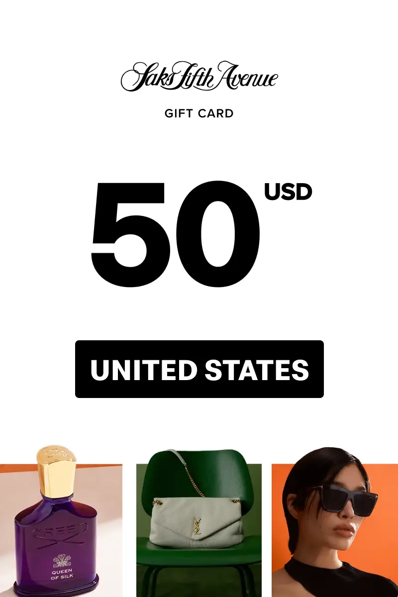 Saks Fifth Avenue 50 USD Gift Card (United States) - Digital Key