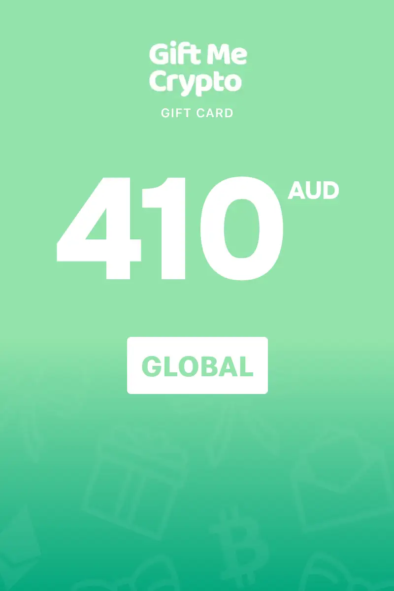 Gift Me Crypto 410 AUD Gift Card (Global) - Digital Key
