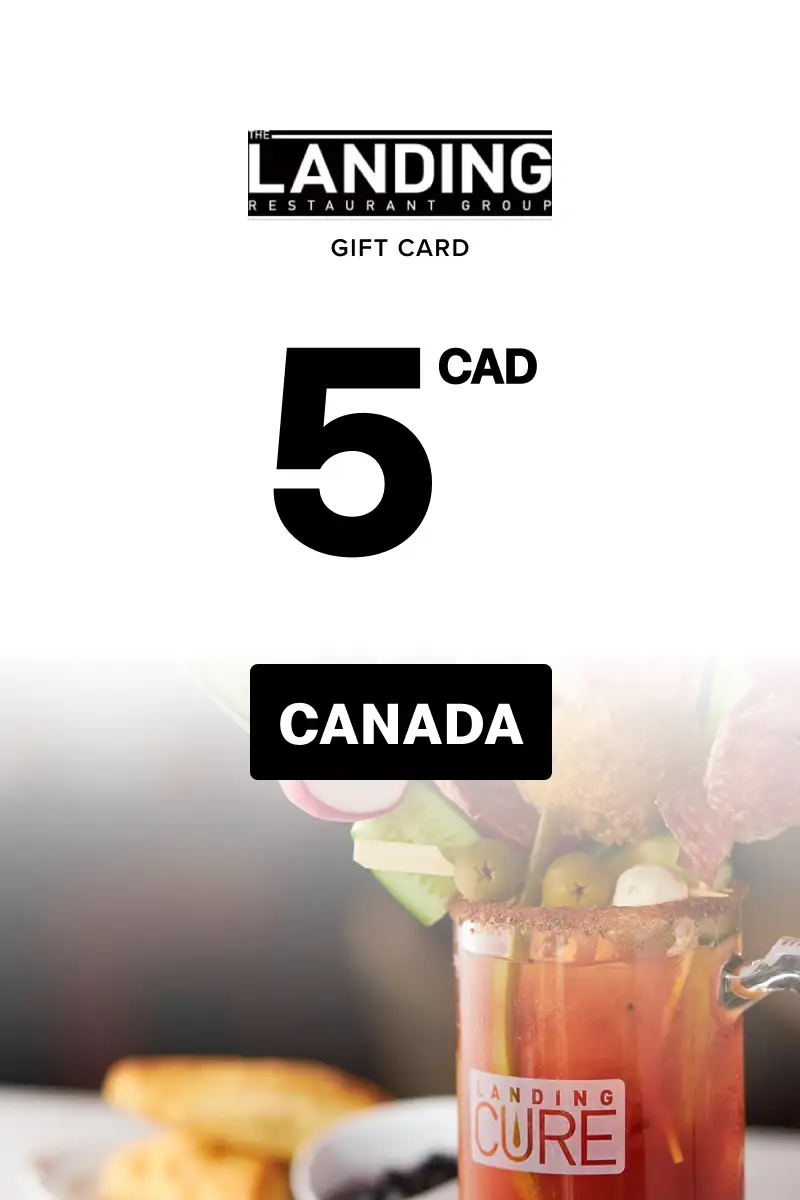 The Landing Group of Restaurants 5 CAD Gift Card (Canada) - Digital Key