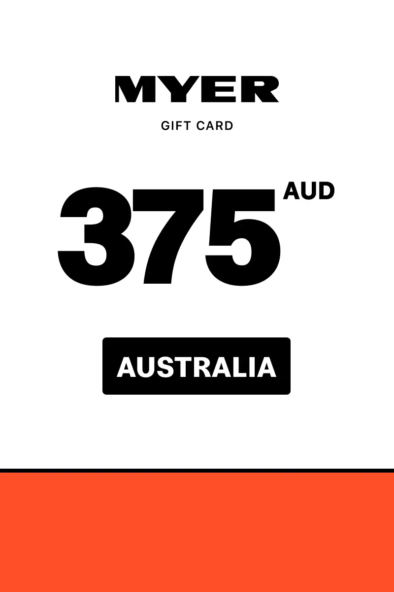 Myer 375 AUD Gift Card (Australia) - Digital Key