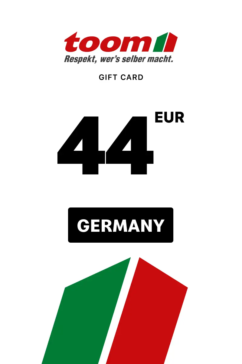 Toom Baumarkt 44 EUR Gift Card (Germany) - Digital Key