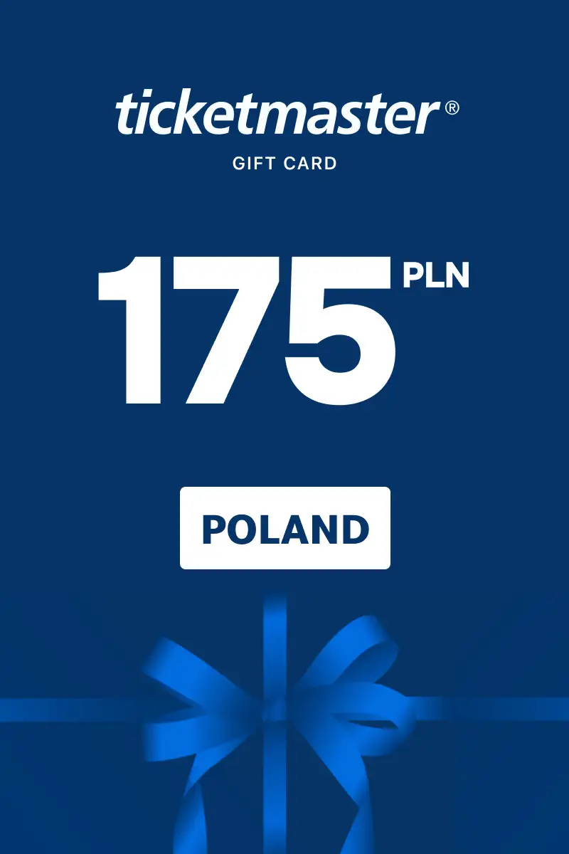 Ticketmaster 175 PLN Gift Card (Poland) - Digital Key