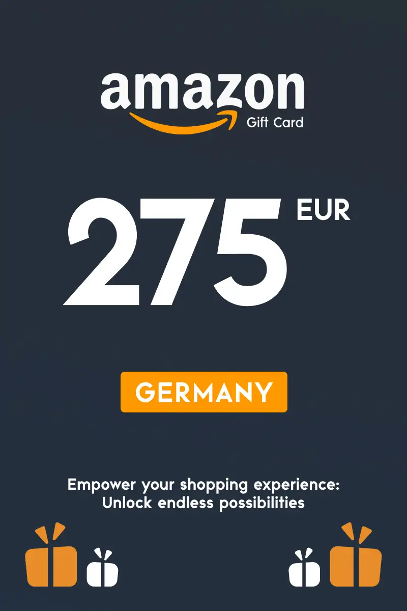 Amazon 275 EUR Gift Card (Germany) - Digital Key