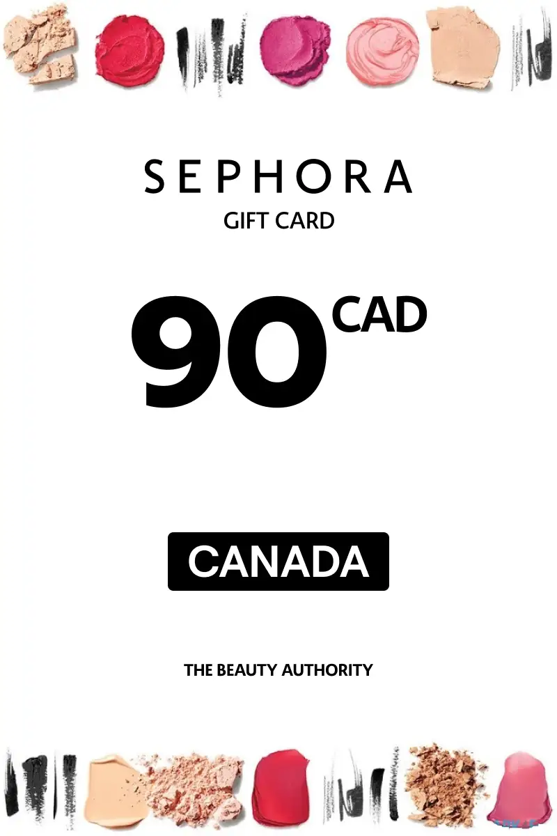 Sephora 90 CAD Gift Card (Canada) - Digital Key