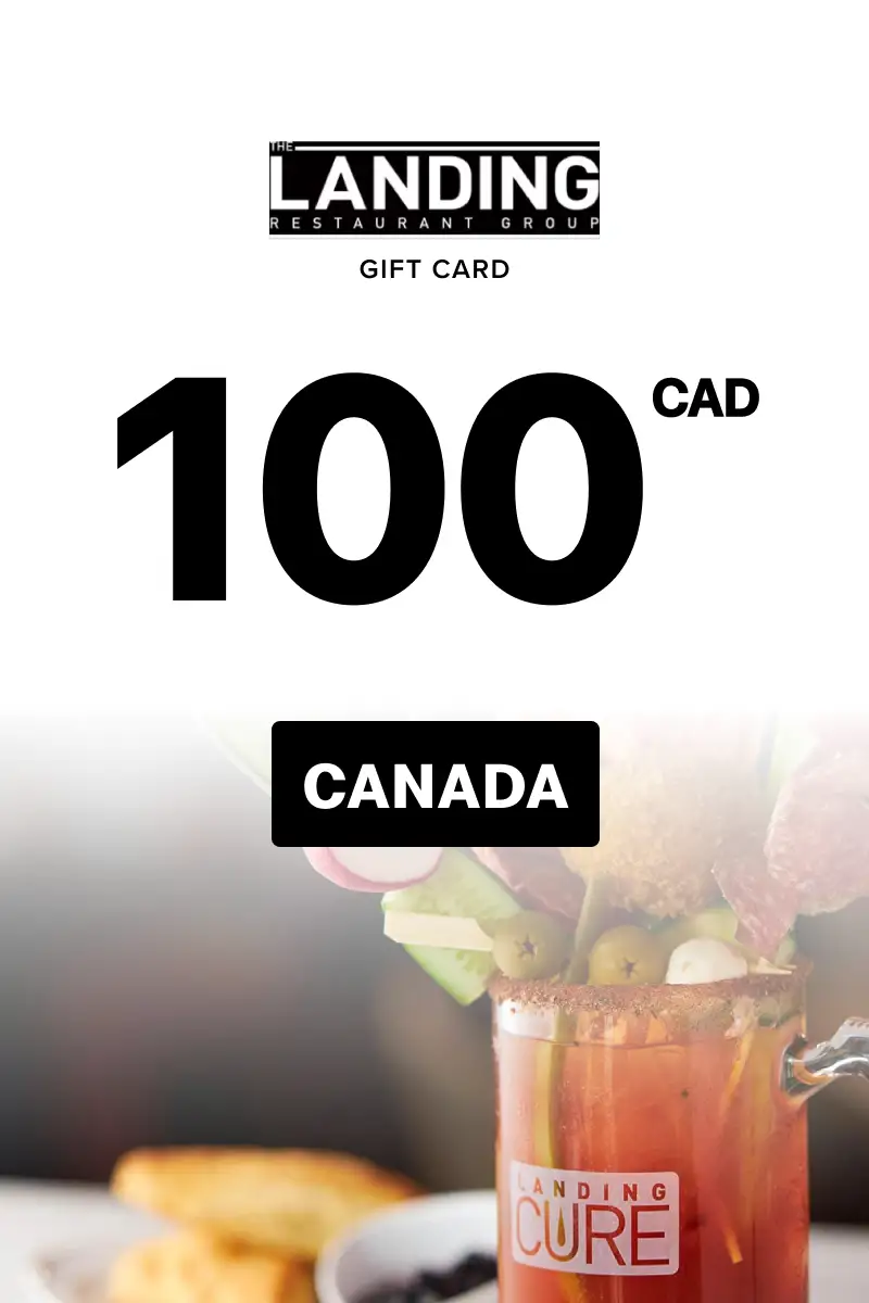 The Landing Group of Restaurants 100 CAD Gift Card (Canada) - Digital Key