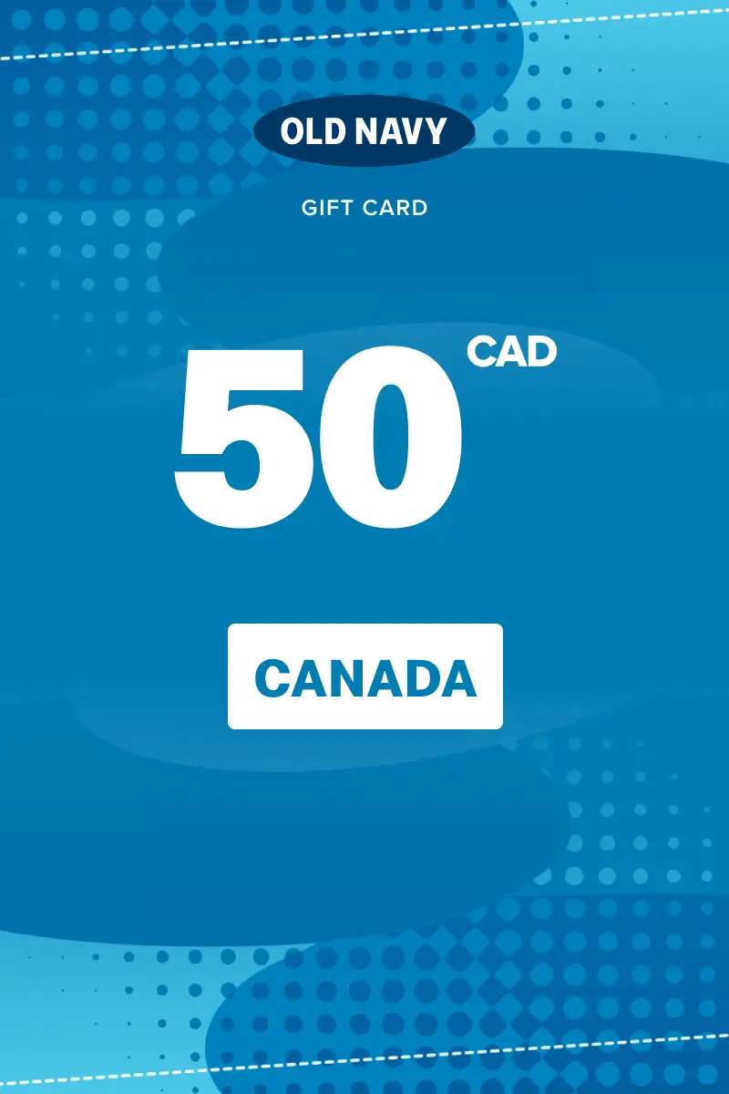 Old Navy 50 CAD Gift Card (Canada) - Digital Key