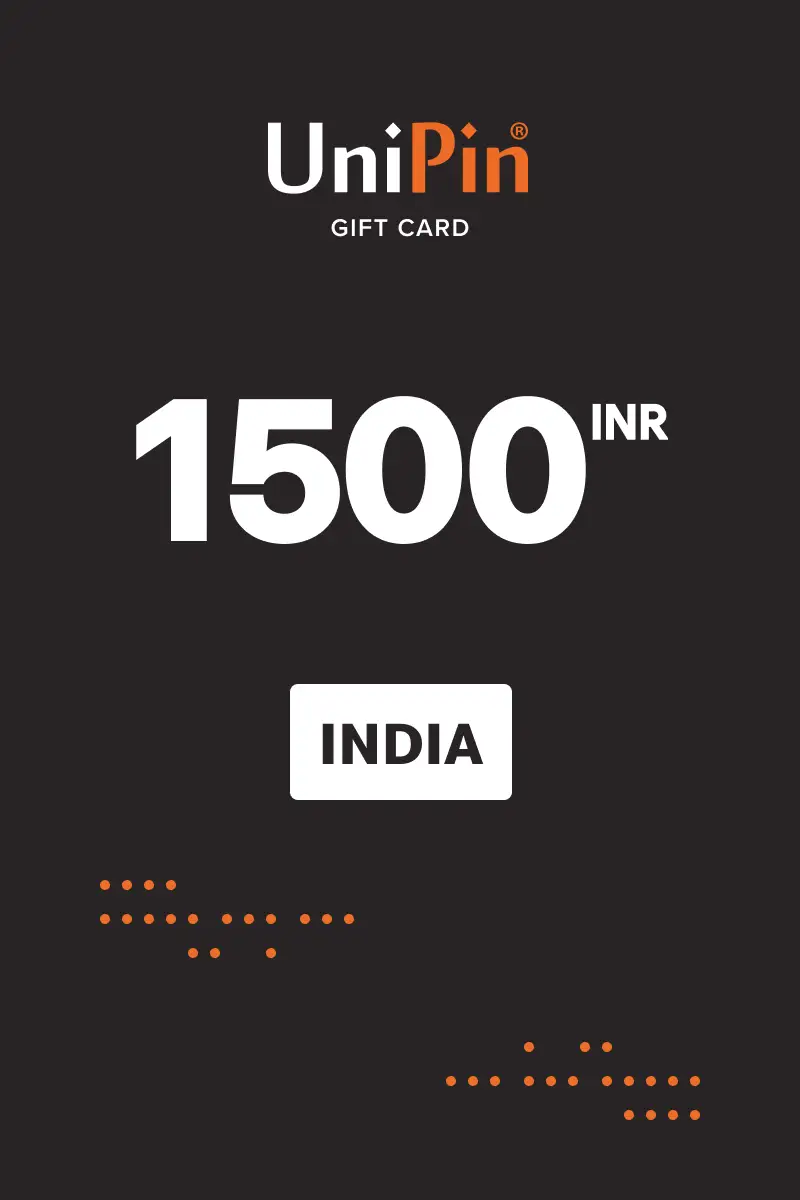 UniPin 1500 INR Gift Card (India) - Digital Key
