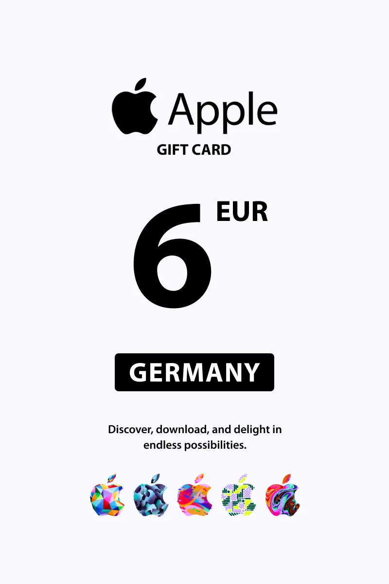 Apple 6 EUR Gift Card (Germany) - Digital Key