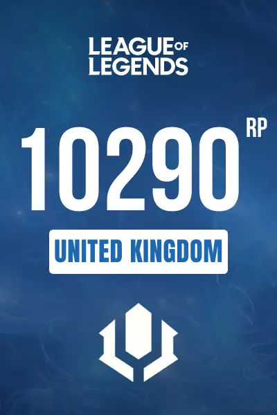 League of Legends - 10290 RP (United Kingdom) - Digital Key