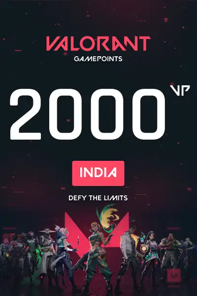VALORANT 2000 Valorant Points (India) - Digital Key