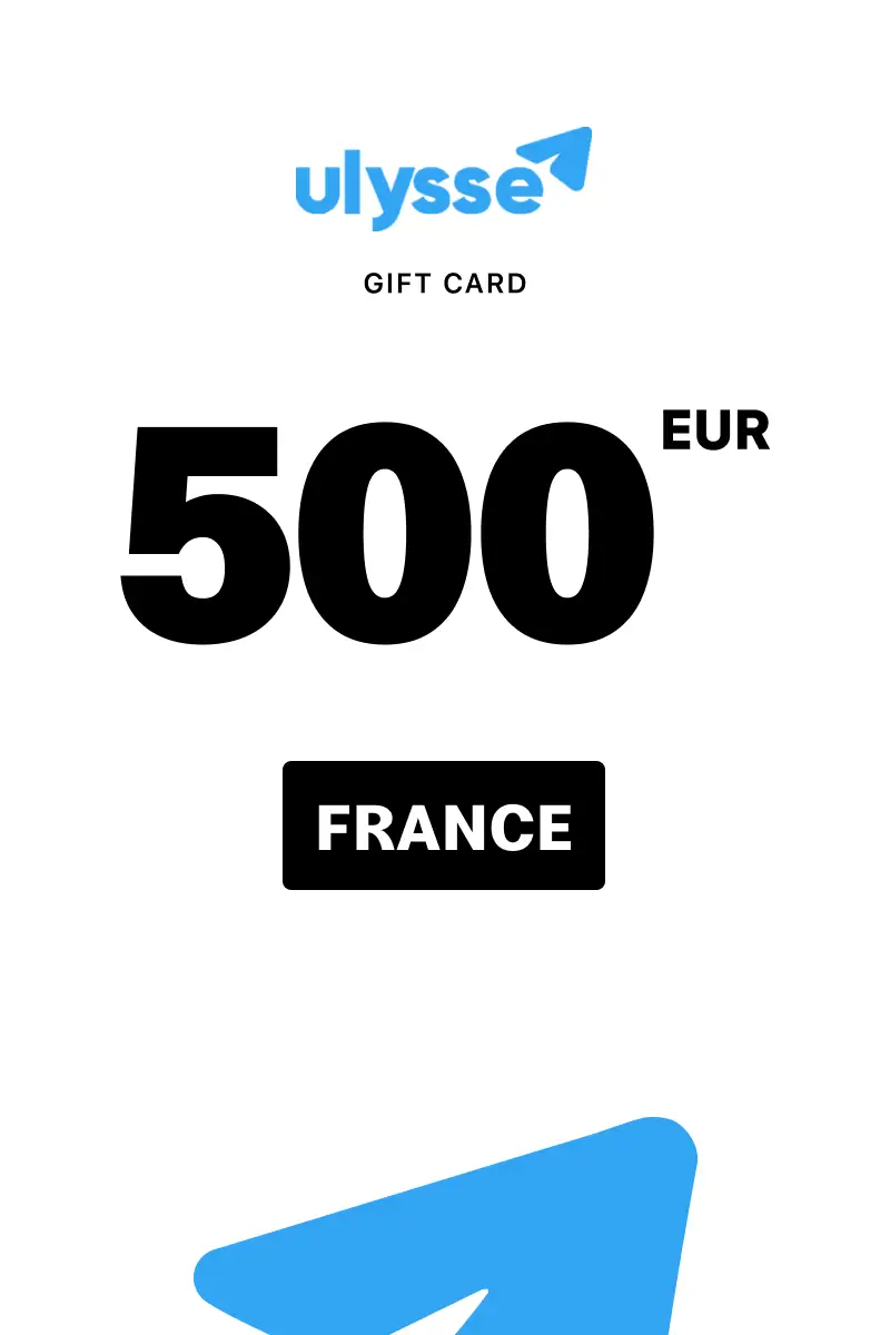 Ulysse Travel 500 EUR Gift Card (France) - Digital Key