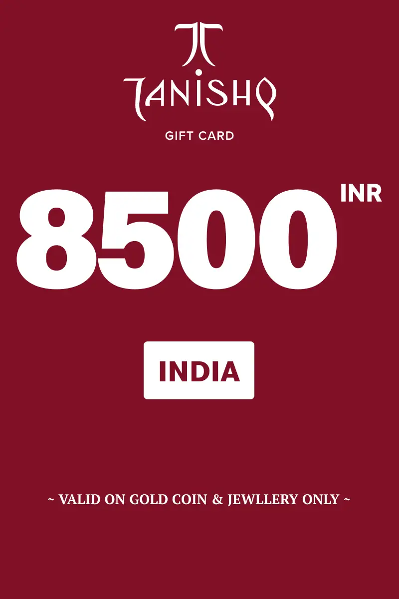 Tanishq Gold Coin 8500 INR Gift Card (India) - Digital Key