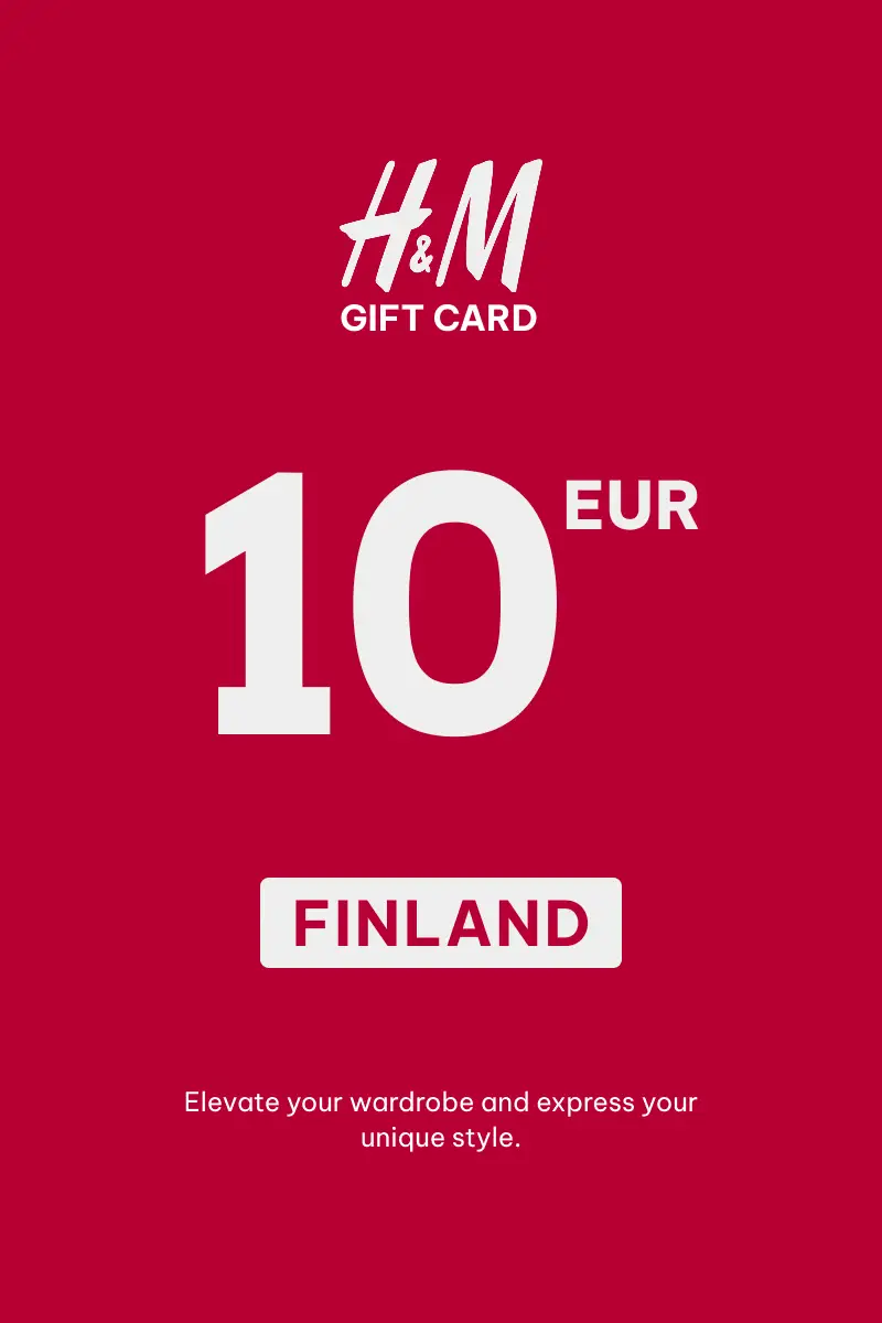 HandM 10 EUR Gift Card (Finland) - Digital Key