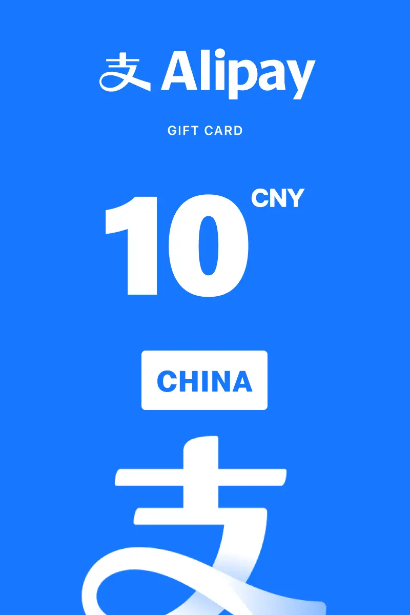 AliPay 10 CNY Gift Card (China) - FlexeCard - Digital Key