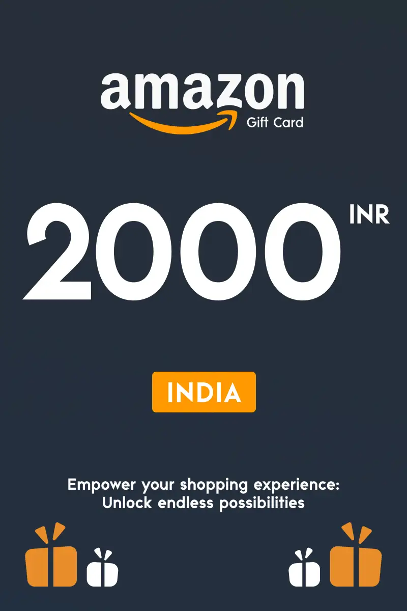 Amazon 2000 INR Gift Card (India) - Digital Key