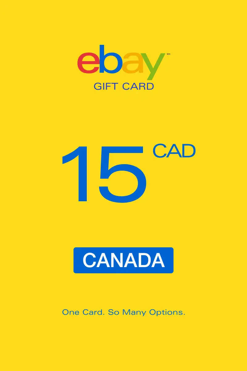 eBay 15 CAD Gift Card (Canada) - Digital Key