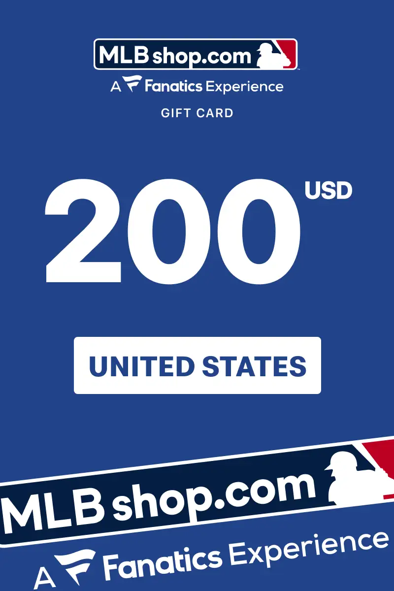 MLB Shop 200 USD Gift Card (United States) - Digital Key