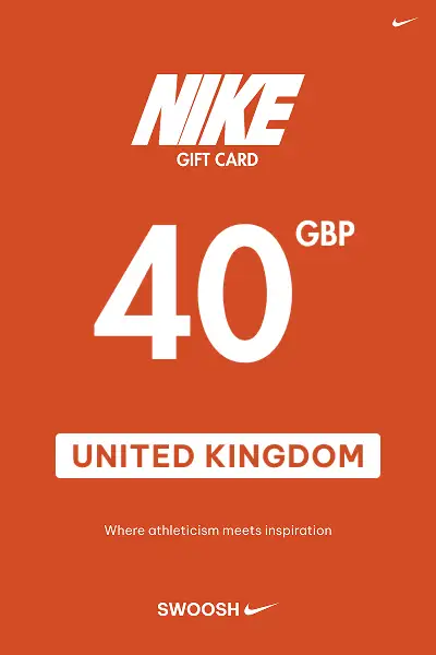 Nike 40 GBP Gift Card (United Kingdom) - Digital Key