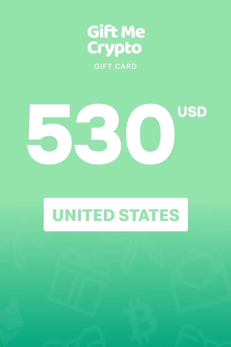 Gift Me Crypto (SOLANA) 530 USD Gift Card (United States) - Digital Key