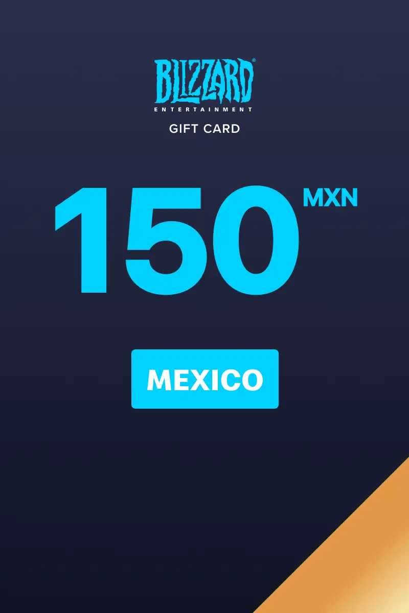 Blizzard 150 MXN Gift Card (Mexico) - Digital Key